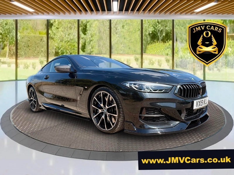 BMW 8 Series 840D Xdrive Black #5