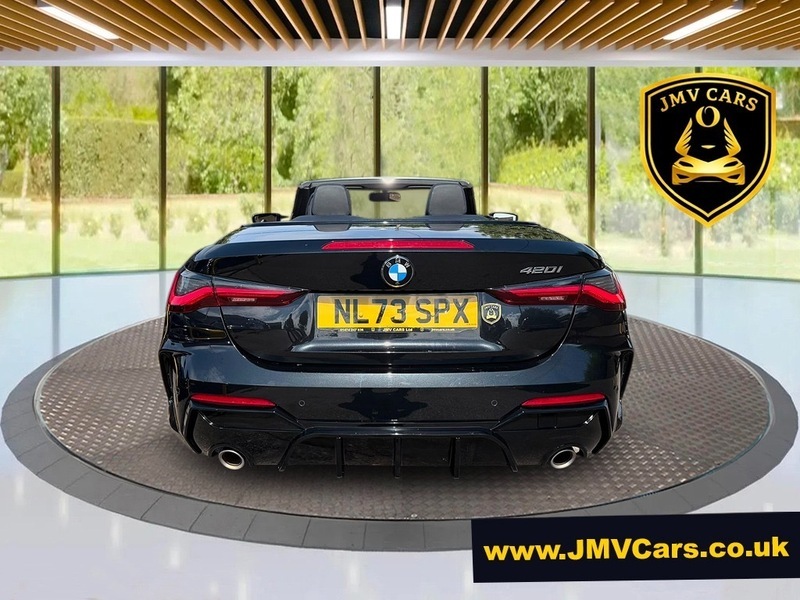 BMW 4 Series 420I M Sport Black #4