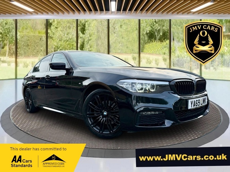 BMW 5 Series 520D Xdrive M Sport Black