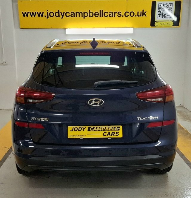 Hyundai Tucson 2019 1.6 Gdi Se Nav Suv Euro 6 EJ19ZSV Blue #3