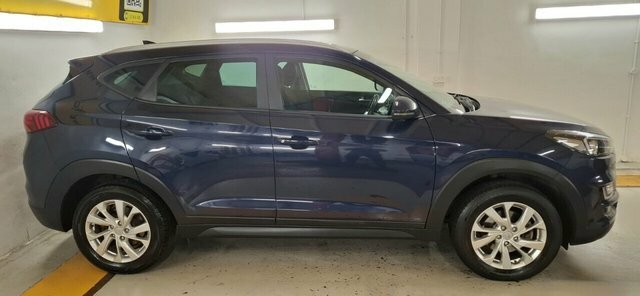 Hyundai Tucson 2019 1.6 Gdi Se Nav Suv Euro 6 EJ19ZSV Blue #2