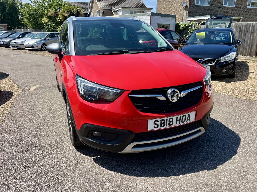 Vauxhall Crossland Elite 75 K SB18HOA Red #2