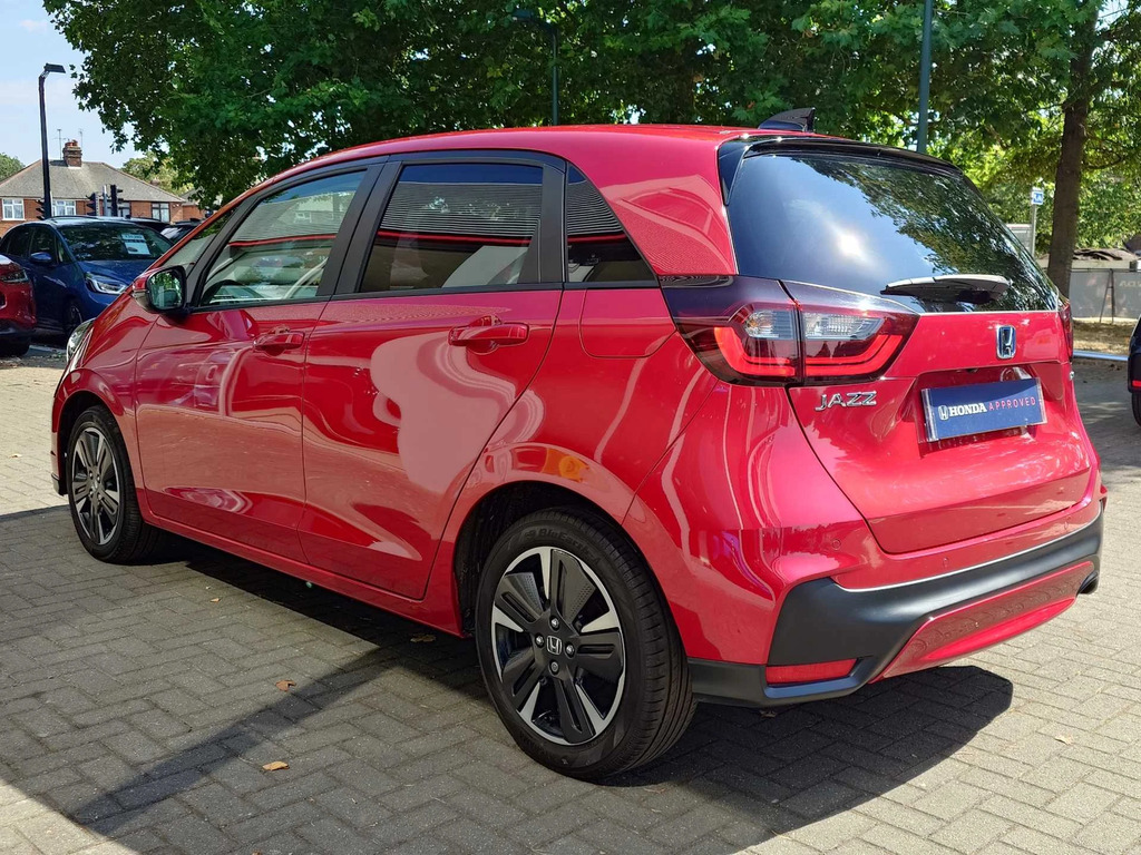 Honda Jazz 1.5 I-mmd Hybrid Advance Ecvt DF23FEG Red #3