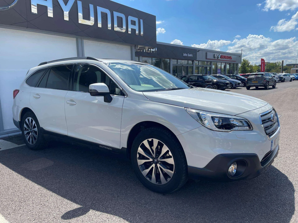 Subaru Outback Se Prem Sym Awd Cvt White #5