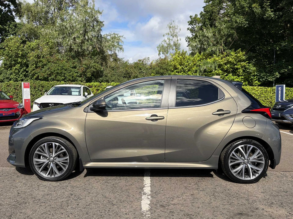 Toyota Yaris 1.5 Vvt-h Design E Cvt Brown #5