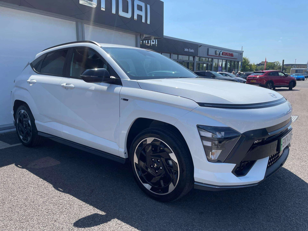 Hyundai Kona 160Kw N Line 65Kwh White #4