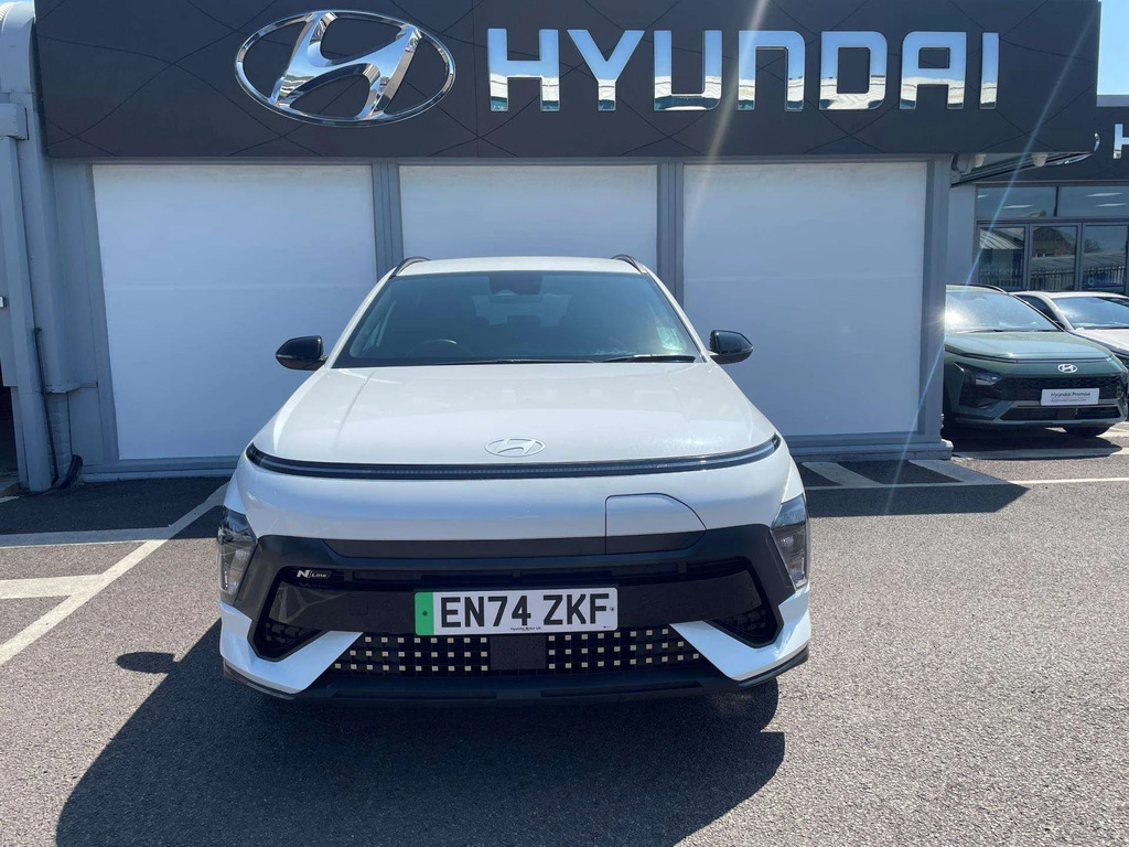 Hyundai Kona 160Kw N Line 65Kwh White #3