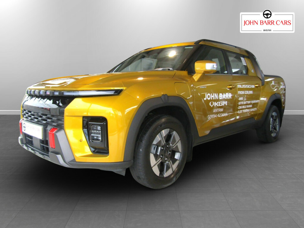 SsangYong Musso 174Kw Double Cab Pick Up Ev 81Kwh Gold