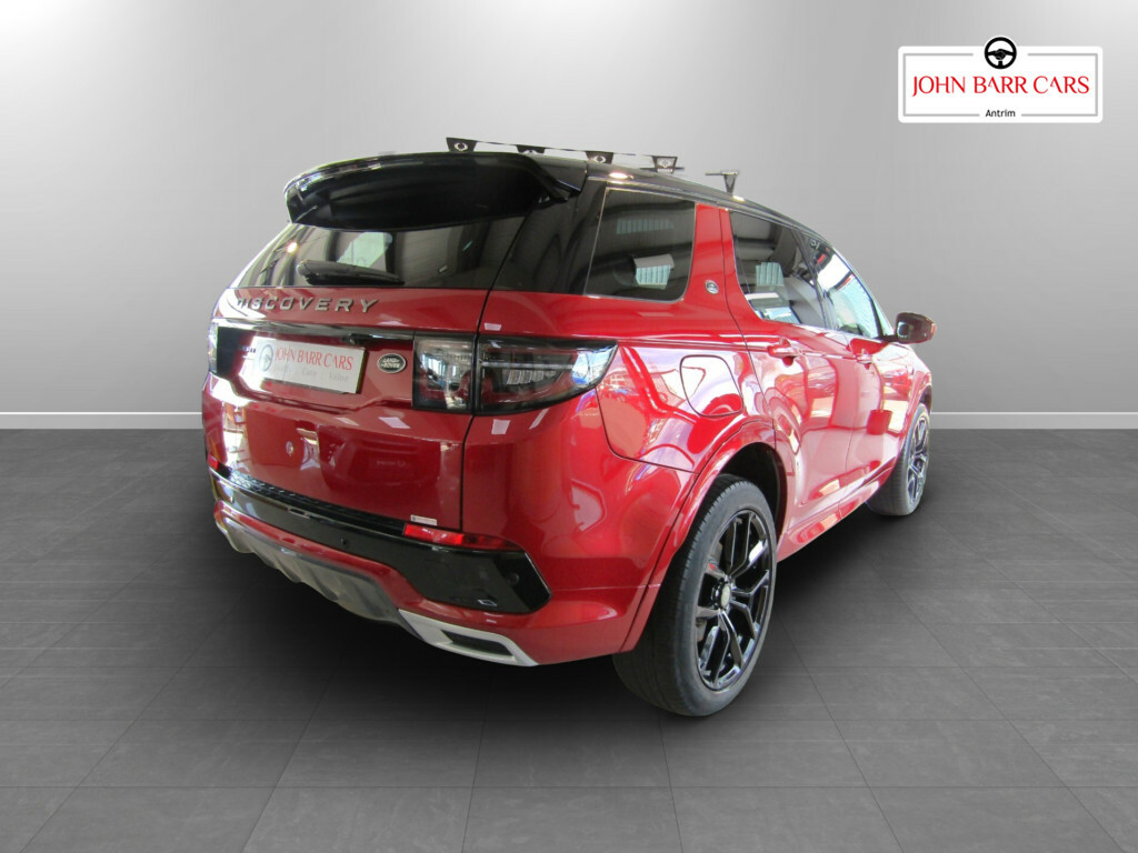 Land Rover Discovery Sport 2.0 D180 R-dynamic Hse Red #4