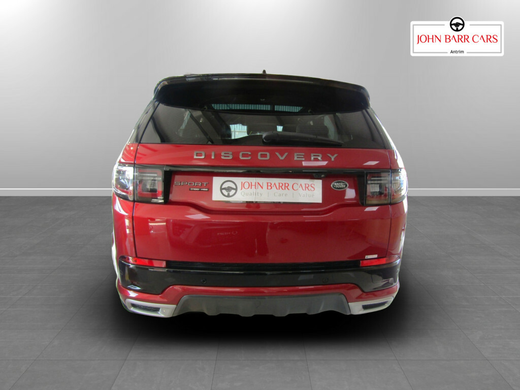 Land Rover Discovery Sport 2.0 D180 R-dynamic Hse Red #3