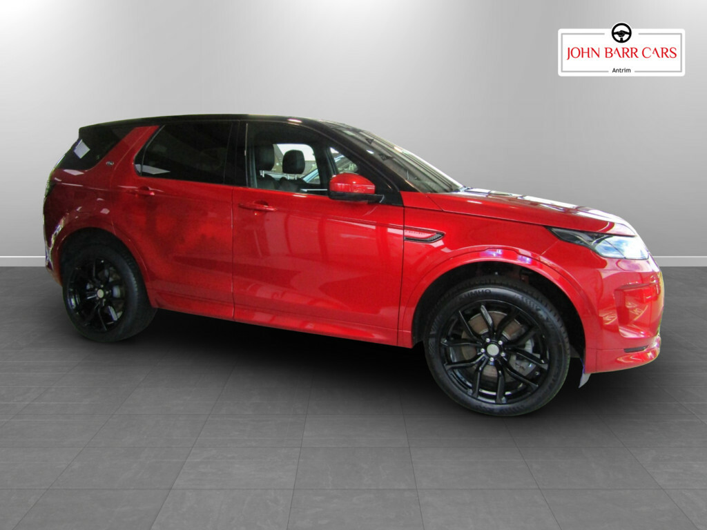 Land Rover Discovery Sport 2.0 D180 R-dynamic Hse Red #5