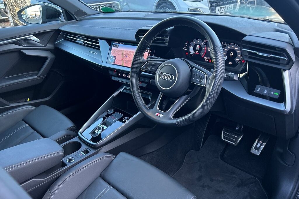 Audi A3 S Line 35 Tdi 150 Ps S Tronic KK73GHD Black #6