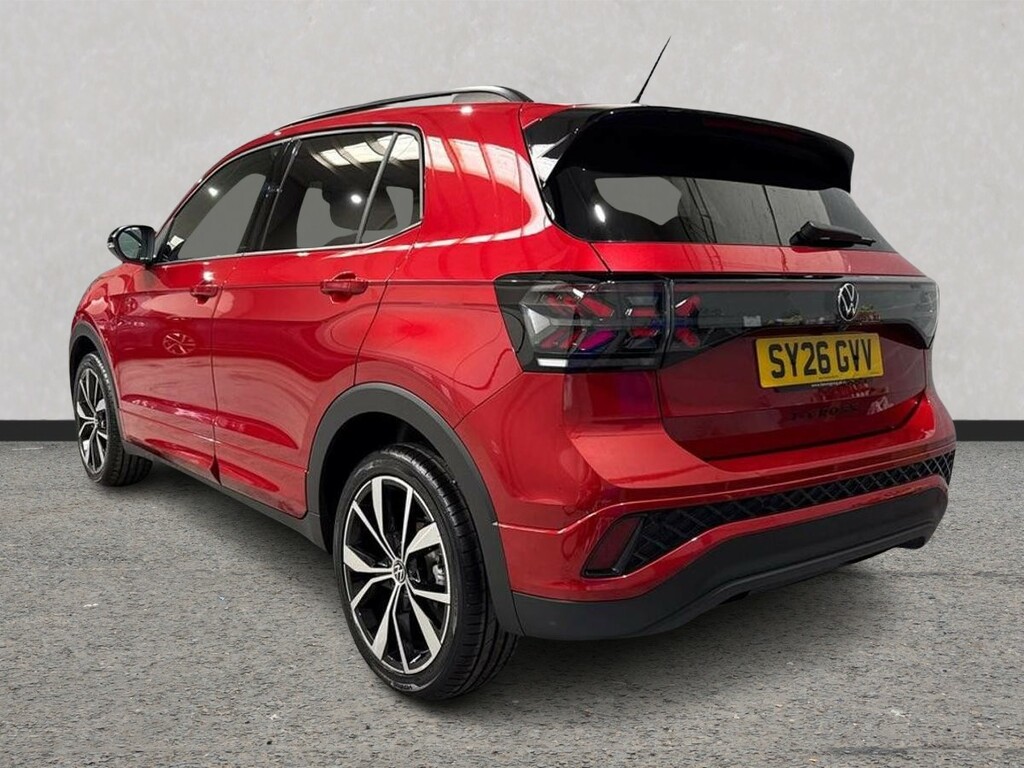 Volkswagen T-Cross 1.0 Tsi Black Edition Dsg SY26GVV Red #3