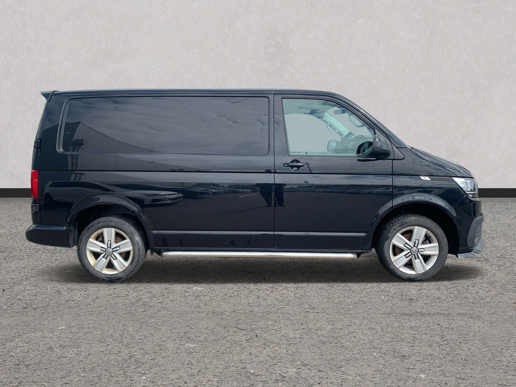 Volkswagen Transporter 2.0 Tdi 110 Highline Van Black #4