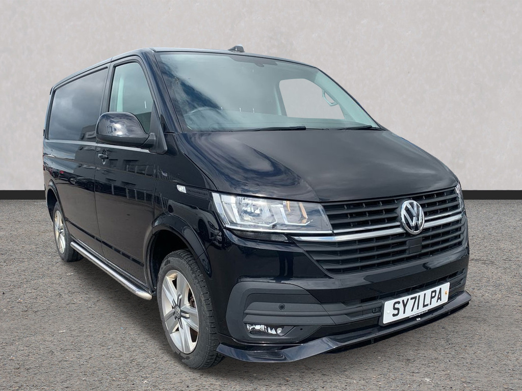 Volkswagen Transporter 2.0 Tdi 110 Highline Van Black