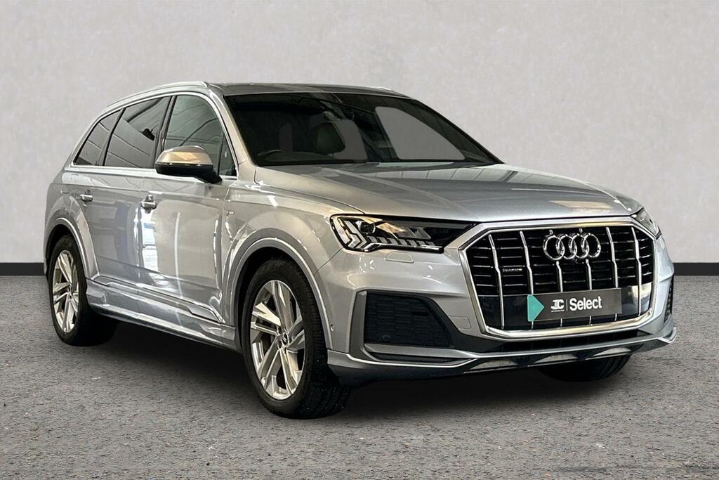 Audi Q7 3.0 Tdi V6 50 S Line Tiptronic Quattro Euro 6 Ss Silver