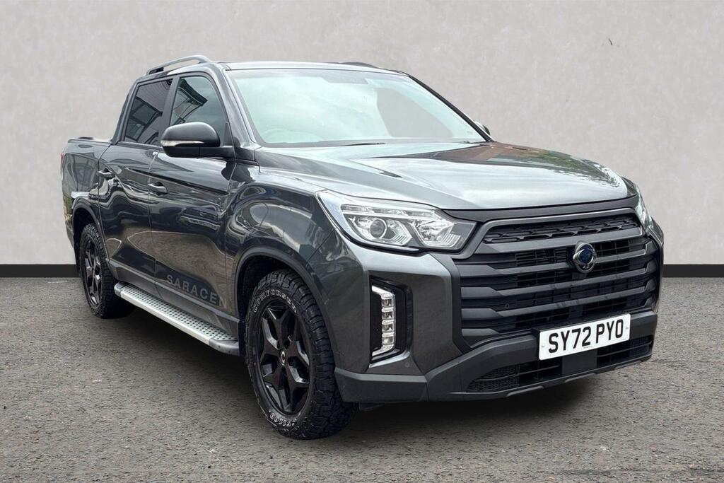 SsangYong Musso 2.2D Saracen Pickup Double Cab 4Wd Grey