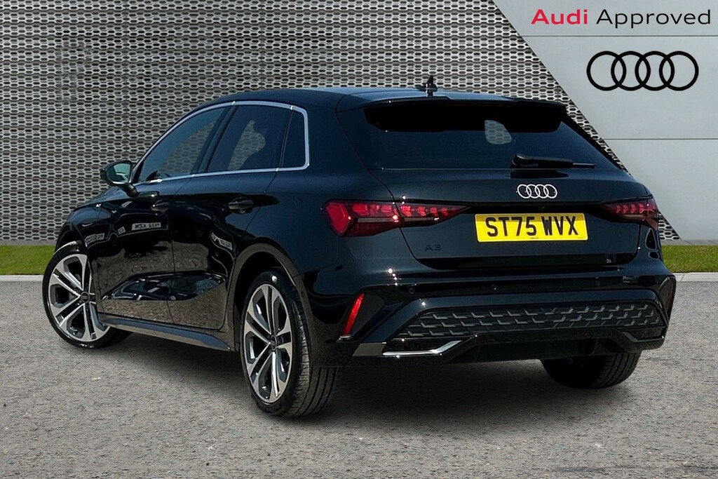 Audi A3 S Line Tfsi 116 Ps S Tronic ST75WVX Black #3