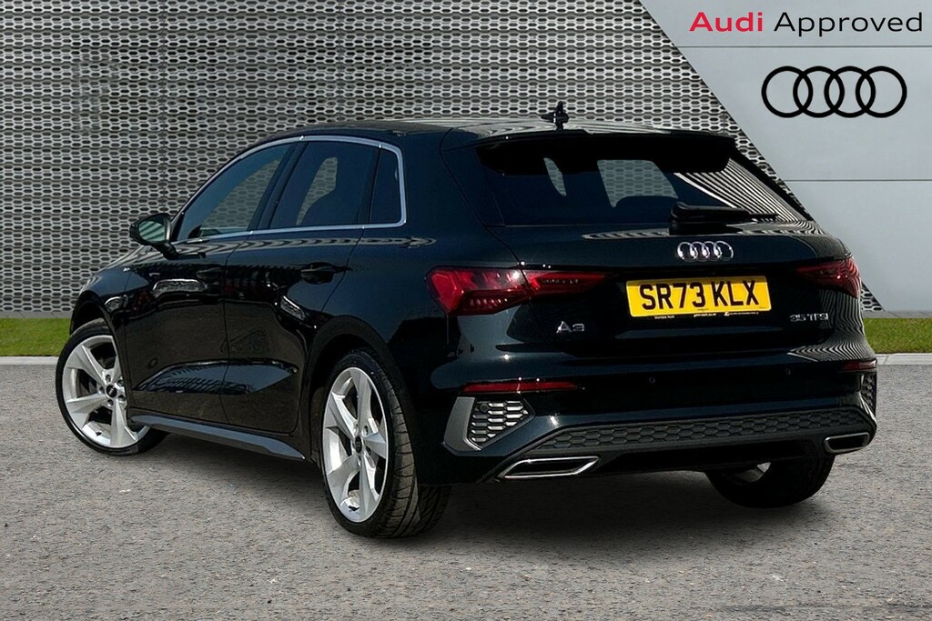 Audi A3 S Line 35 Tfsi 150 Ps S Tronic SR73KLX Black #3