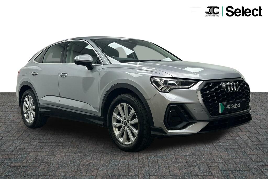 Audi Q3 2.0 Tdi 40 Sport Sportback S Tronic Quattro Euro 6 SY70XMA Silver