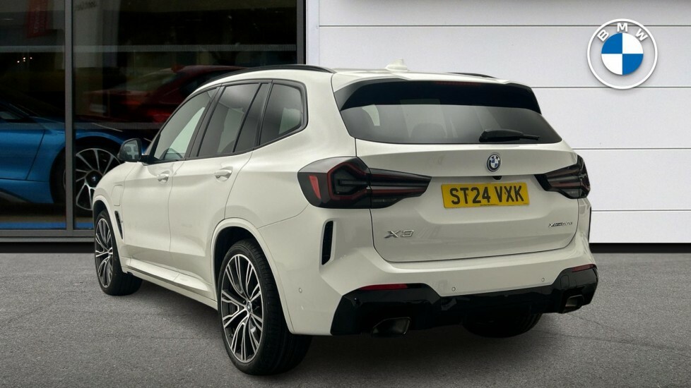 BMW X3 2.0 30E 12Kwh M Sport Xdrive Euro 6 Ss ST24VXK White #2