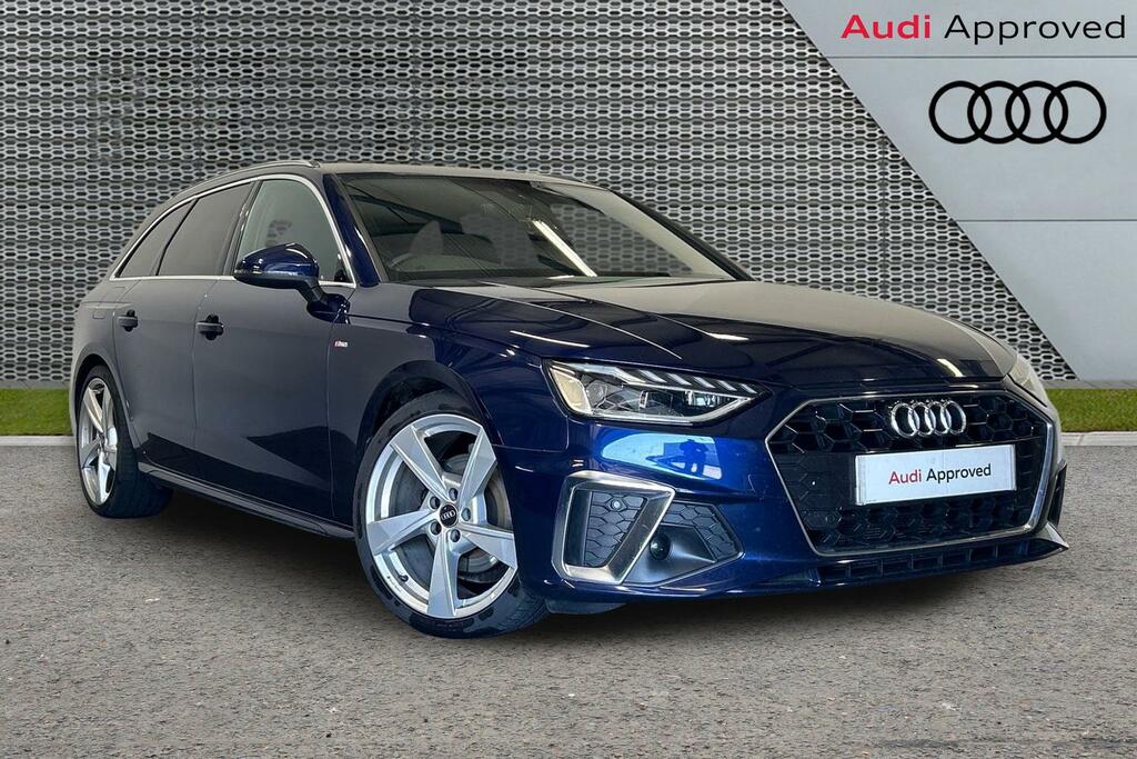 Audi A4 Avant Avant S Line 35 Tdi 163 Ps S Tronic Blue