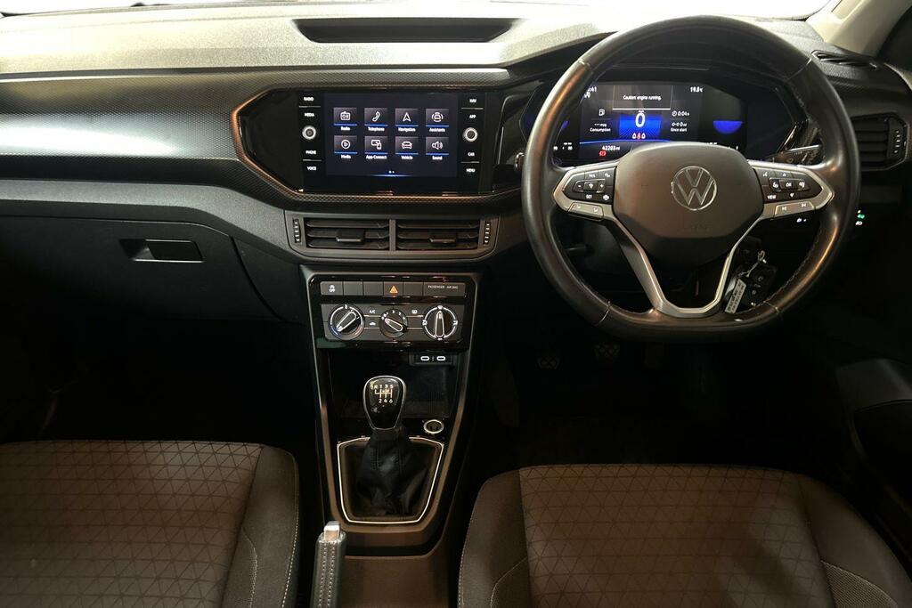 Volkswagen T-Cross 1.0 Tsi Se Edition Euro 6 Ss GF72XZY White #5