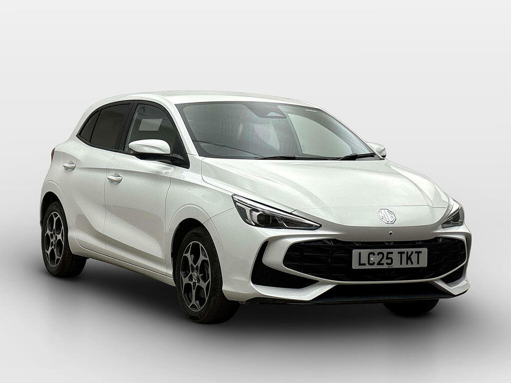 MG MG3 1.5 Hybrid Trophy Hatchback Hybrid Aut White