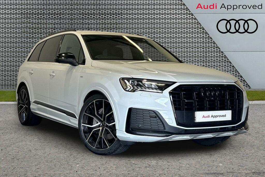 Audi Q7 My23.5 Black Edition 50 Tdi Quattro 286 Ps Tiptron White