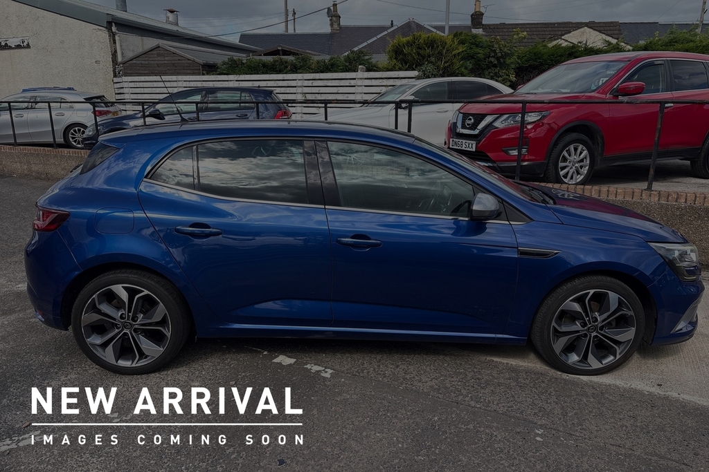 Renault Megane 1.3 Tce Gt Line Euro 6 Ss Blue #3