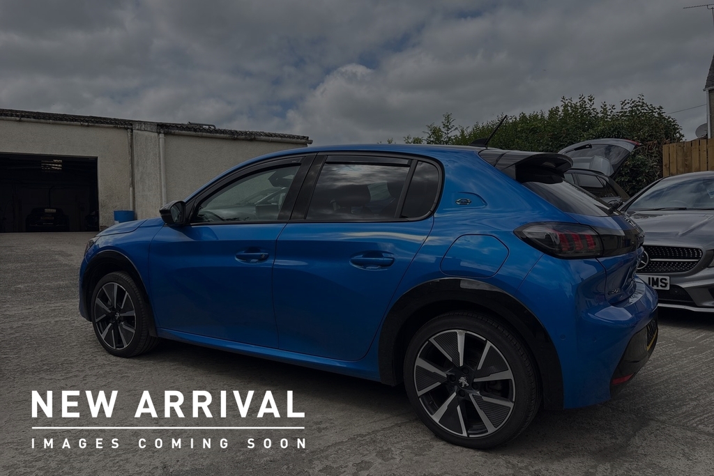 Peugeot e-208 50Kwh Gt Premium Hatchback 136 Blue #3