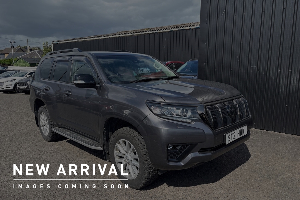 Toyota Land Cruiser 2.8D Invincible 4Wd Euro 6 Ss 7 Seat Grey