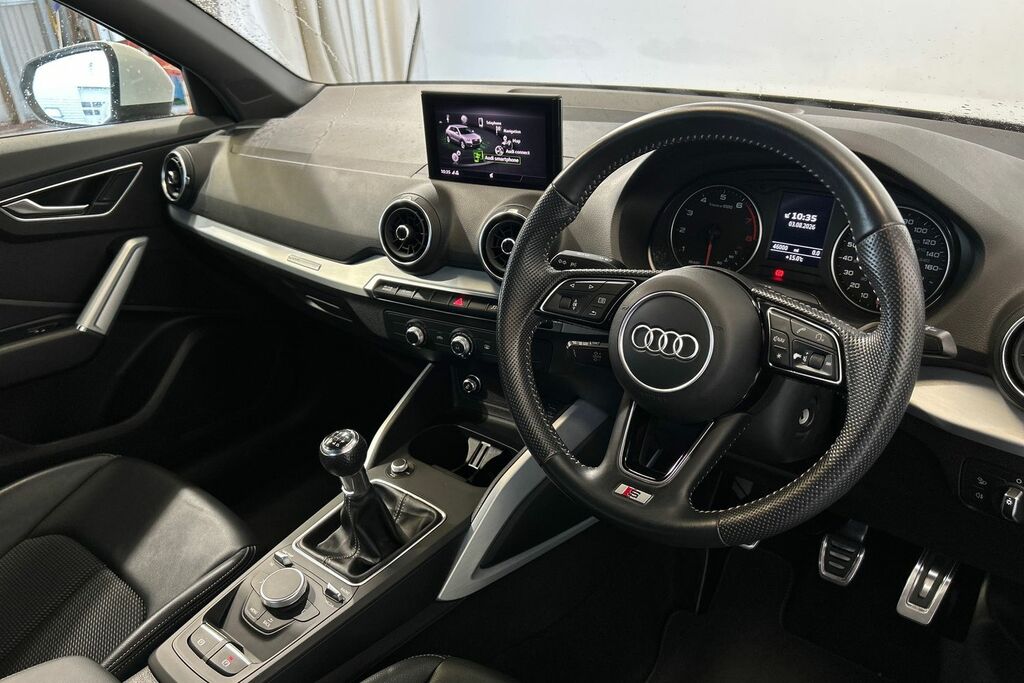 Audi Q2 S Line 35 Tfsi 150 Ps 6-Speed White #6