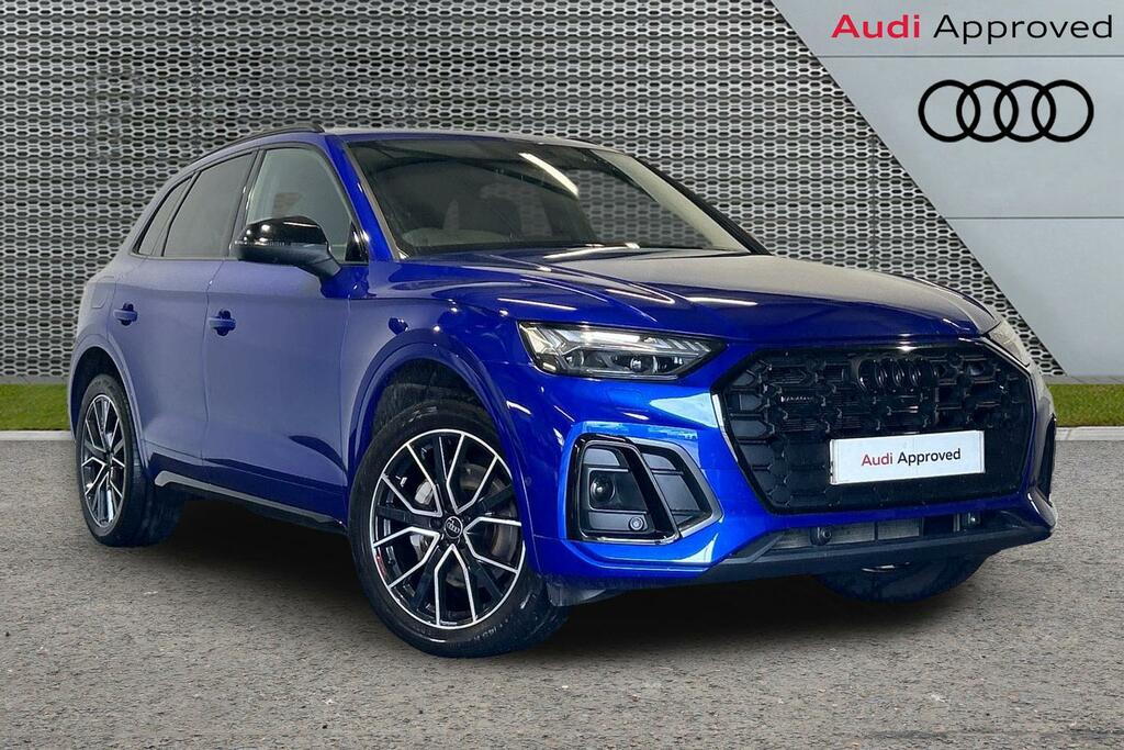 Audi Q5 Black Edition 50 Tfsi E Quattro 299 Ps S Tronic Blue