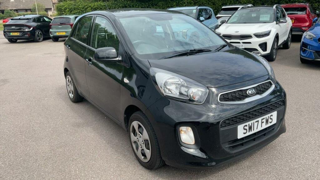 Kia Picanto 1.0 1 Air Hatchback Euro 6 65 B Black
