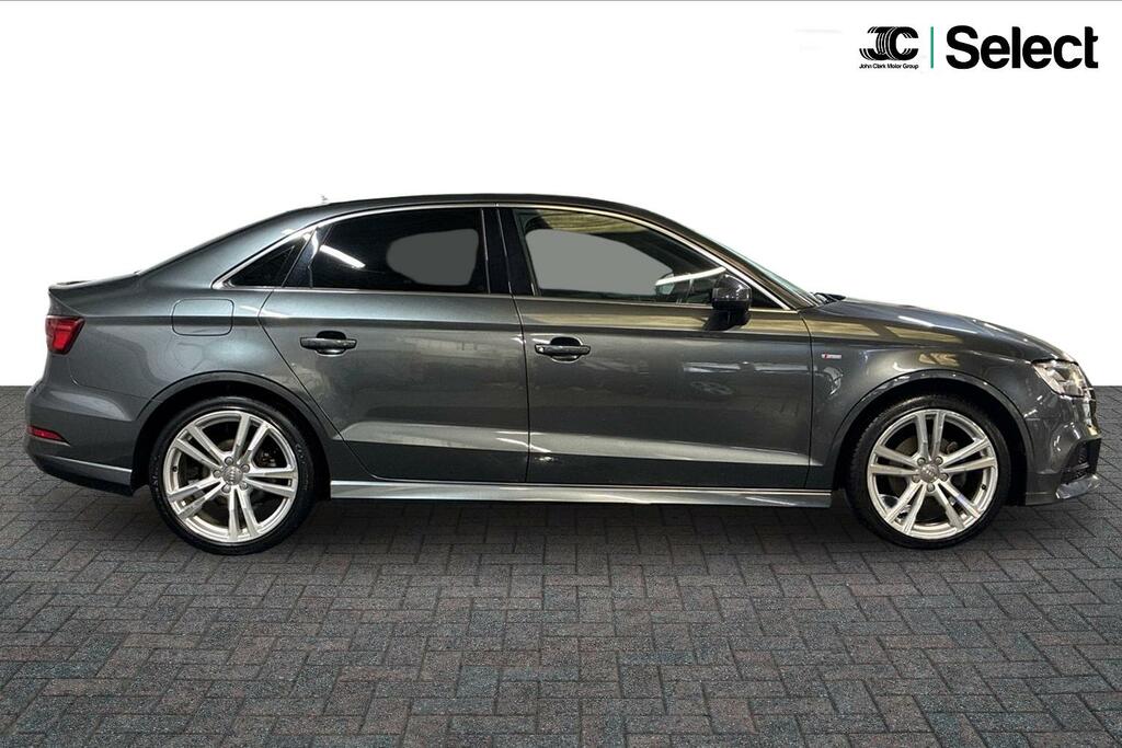 Audi A3 2.0 Tfsi S Line Saloon S Tronic Quattro Black #12