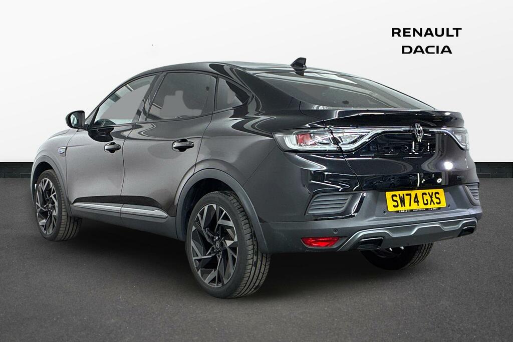 Renault Arkana 1.6 E-tech Esprit Alpine Suv Hybrid Aut Black #3