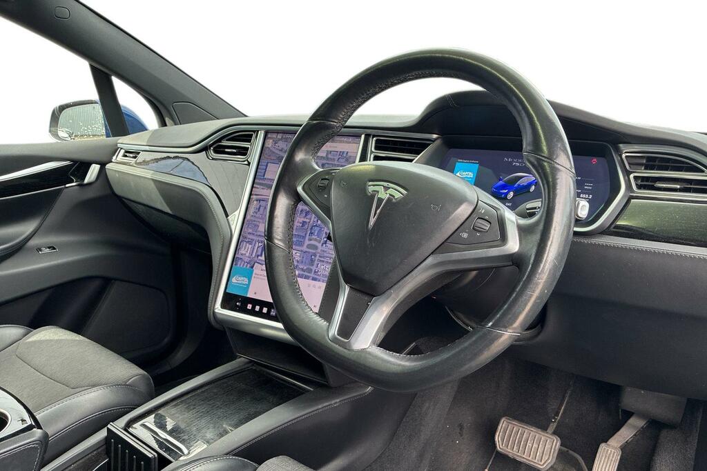Tesla Model X 245Kw 75Kwh Dual Motor GY18XHB Blue #6