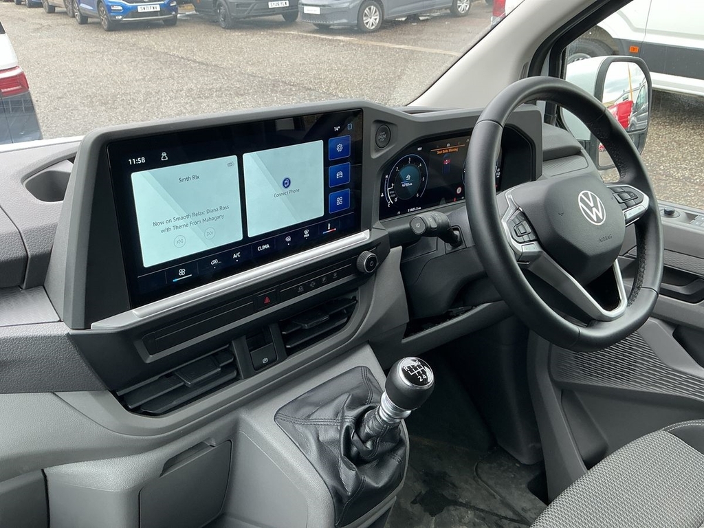 Volkswagen Transporter 2.0 Tdi 110 Commerce Plus Van White #6