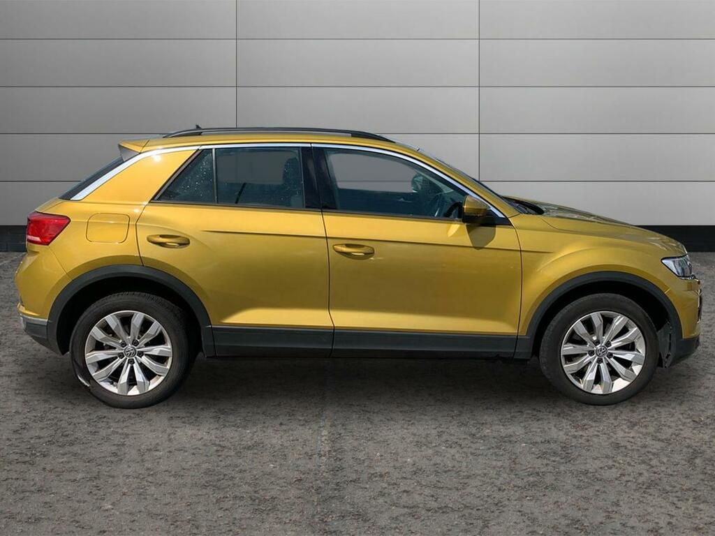 Volkswagen T-Roc 1.0 Tsi Se Yellow #4