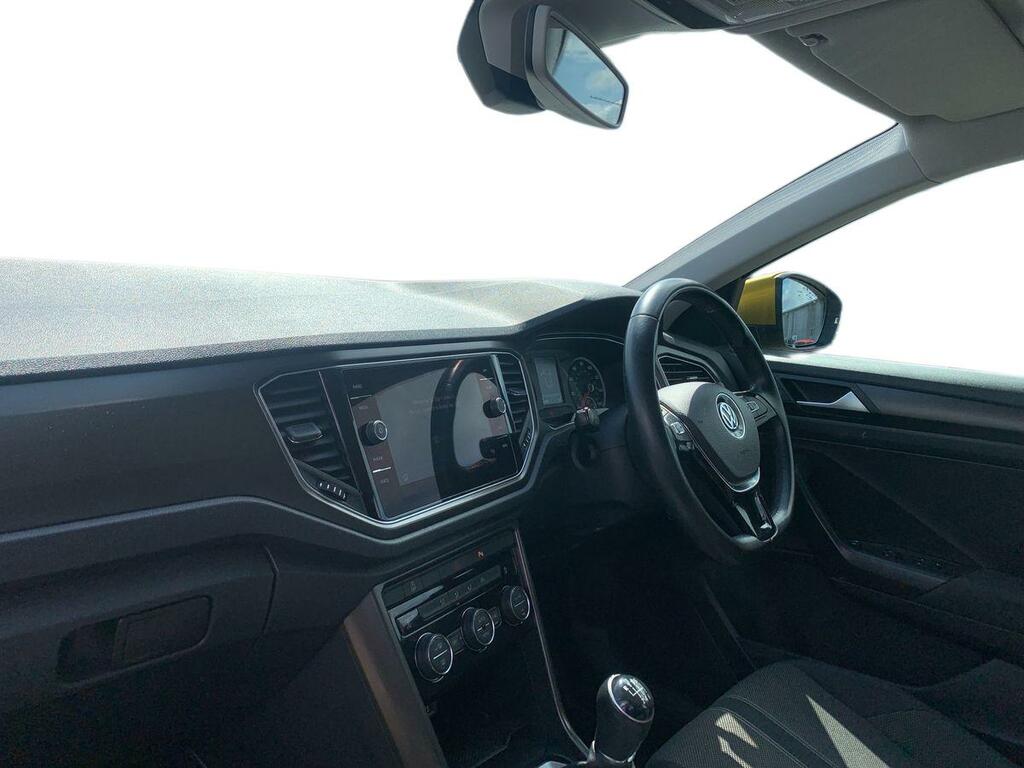 Volkswagen T-Roc 1.0 Tsi Se Yellow #2