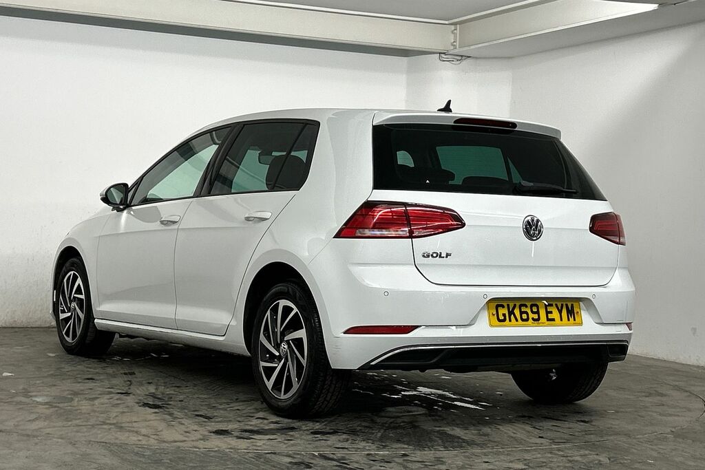 Volkswagen Golf 1.6 Tdi Match Dsg White #3