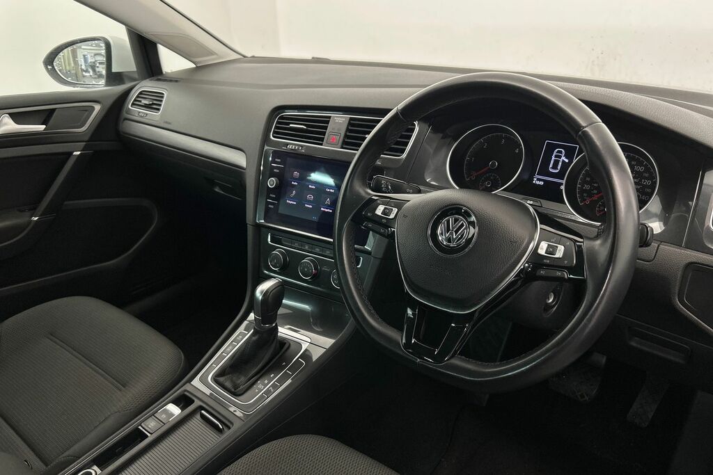 Volkswagen Golf 1.6 Tdi Match Dsg White #6