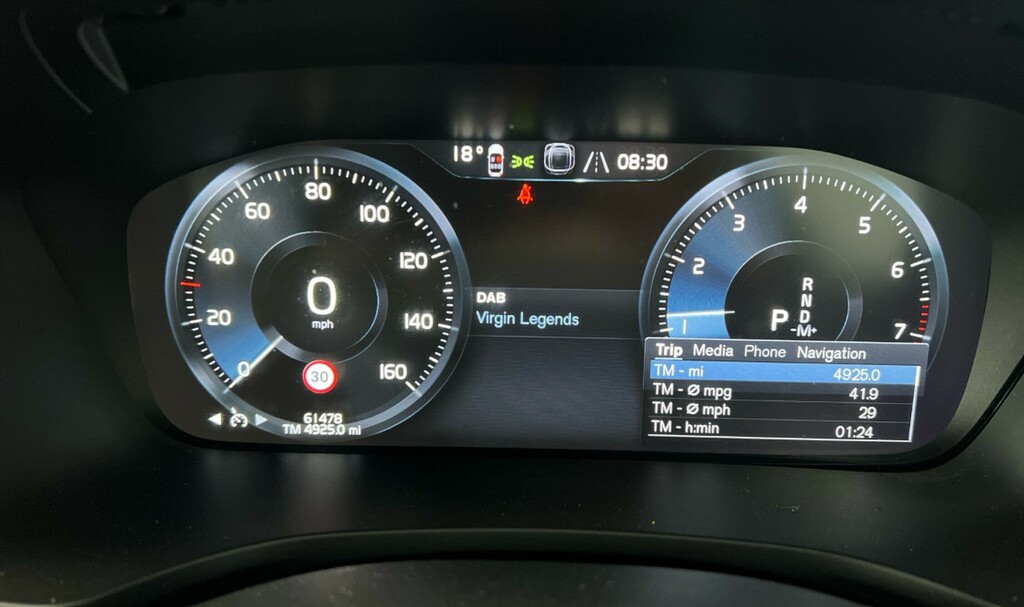 Volvo V60 2.0 T6 350 Rc Phev Ultimate Dark Awd Black #8
