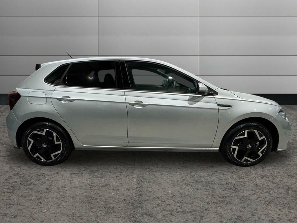 Volkswagen Polo 1.0 Tsi 115 R-line Dsg Silver #4