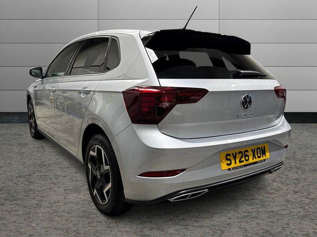 Volkswagen Polo 1.0 Tsi 115 R-line Dsg Silver #3
