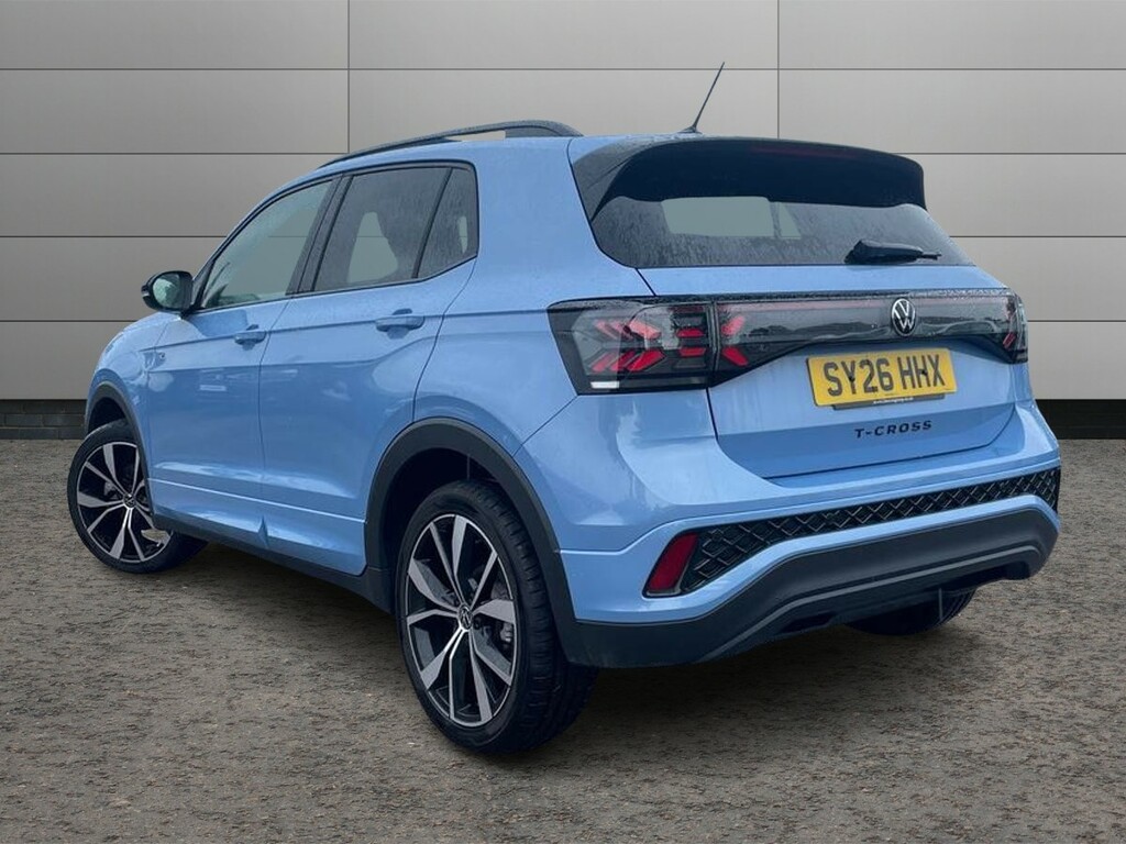 Volkswagen T-Cross 1.0 Tsi Black Edition Blue #3
