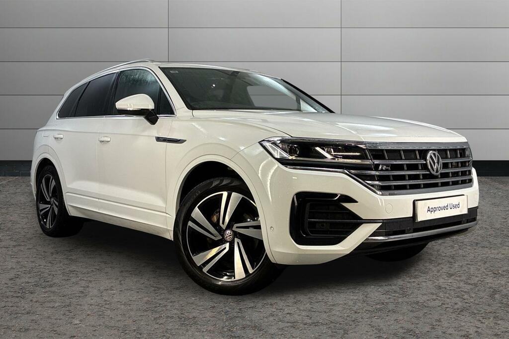 Volkswagen Touareg 3.0 V6 Tdi 4Motion R-line Tech Tip White