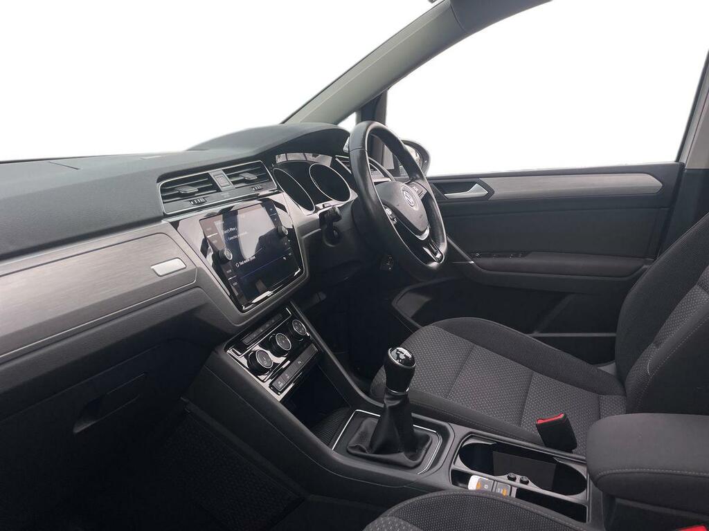Volkswagen Touran 2.0 Tdi Se Family White #2