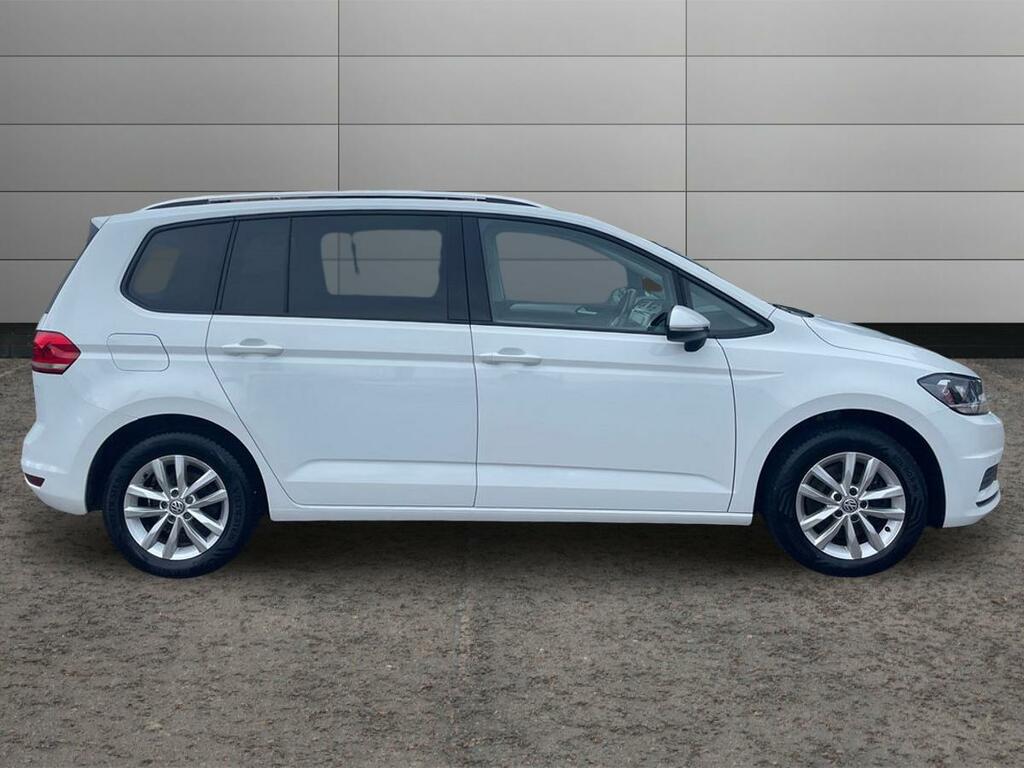 Volkswagen Touran 2.0 Tdi Se Family White #4